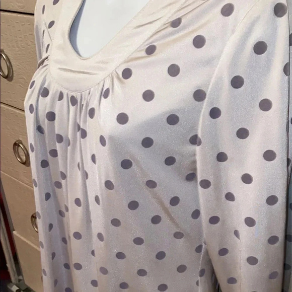 Vintage Sarah collection gray women dress M - Picture 3 of 15